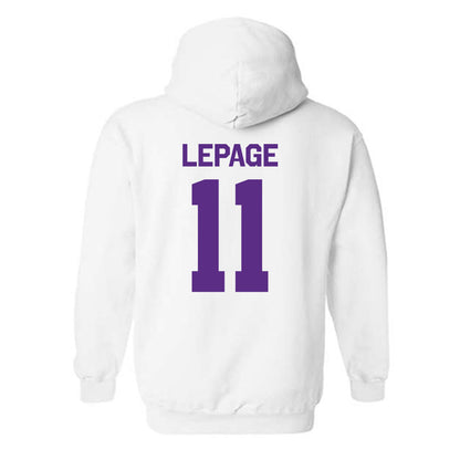 North Alabama - NCAA Baseball : Tyler LePage - Classic Shersey Hooded Sweatshirt-1