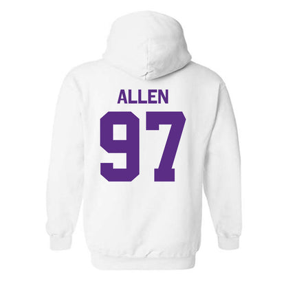 North Alabama - NCAA Football : Trace Allen - Classic Shersey Hooded Sweatshirt-1