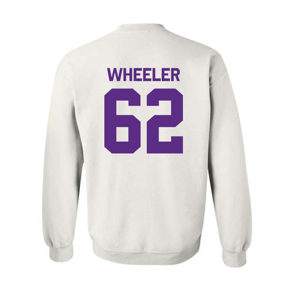 North Alabama - NCAA Football : Carson Wheeler - Classic Shersey Crewneck Sweatshirt-1