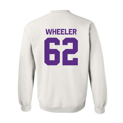 North Alabama - NCAA Football : Carson Wheeler - Classic Shersey Crewneck Sweatshirt-1