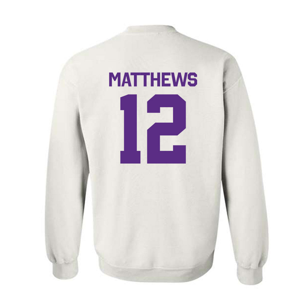 North Alabama - NCAA Softball : Emily Matthews - Classic Shersey Crewneck Sweatshirt-1