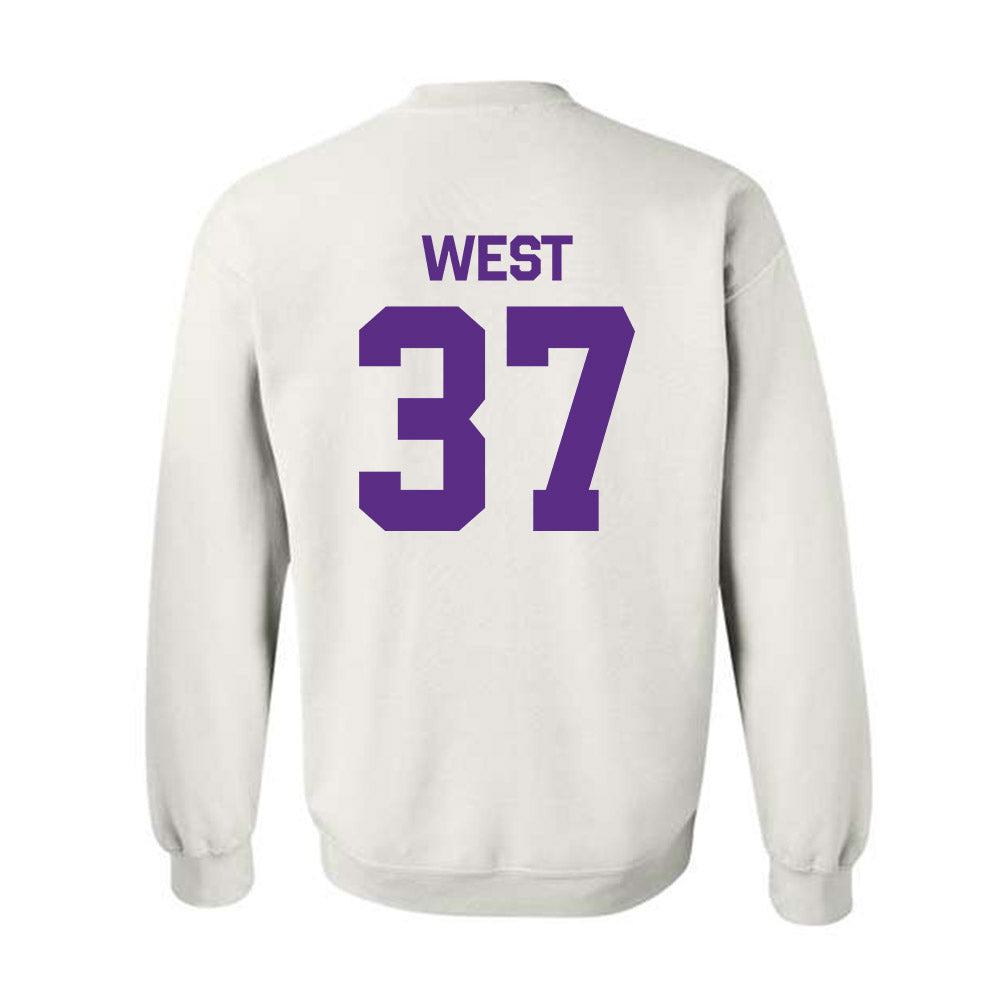 North Alabama - NCAA Baseball : Ryan West - Classic Shersey Crewneck Sweatshirt-1