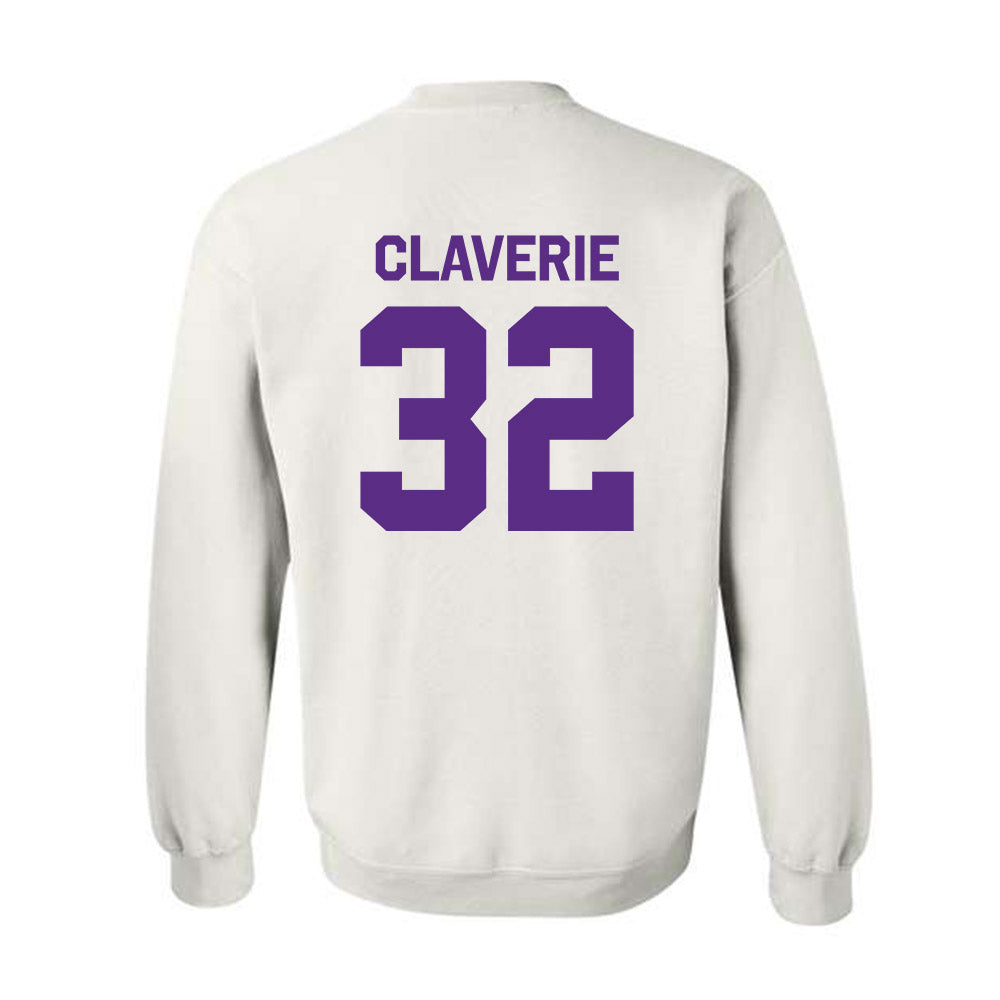 North Alabama - NCAA Softball : Aubrie Claverie - Classic Shersey Crewneck Sweatshirt-1