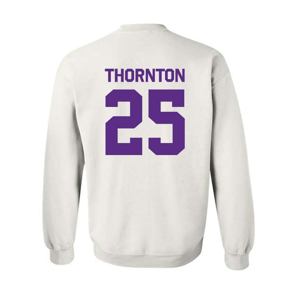 North Alabama - NCAA Football : Logan Thornton - Classic Shersey Crewneck Sweatshirt-1