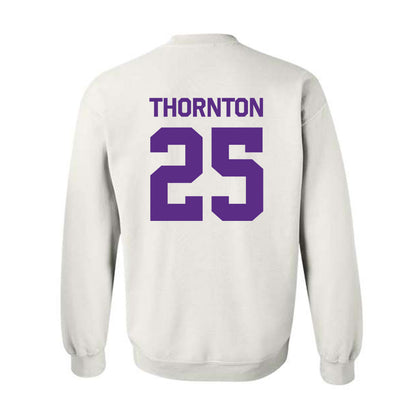 North Alabama - NCAA Football : Logan Thornton - Classic Shersey Crewneck Sweatshirt-1