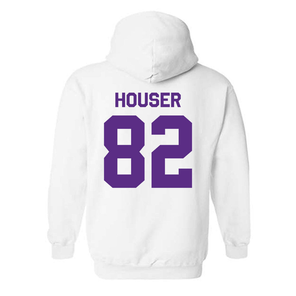 North Alabama - NCAA Football : Clint Houser - Classic Shersey Hooded Sweatshirt-1