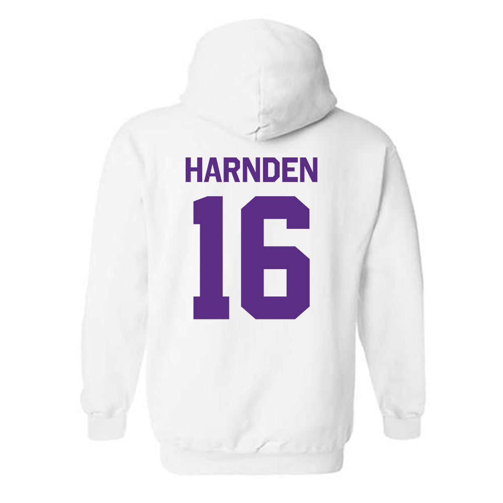 North Alabama - NCAA Beach Volleyball : Gaby Harnden - Classic Shersey Hooded Sweatshirt-1