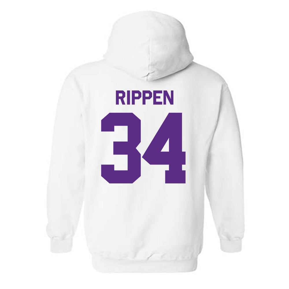 North Alabama - NCAA Baseball : Nash Rippen - Classic Shersey Hooded Sweatshirt-1