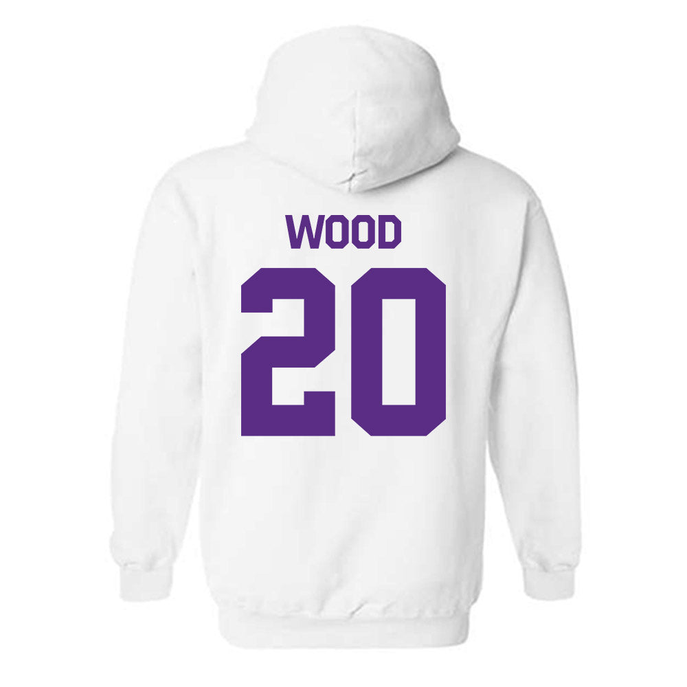 North Alabama - NCAA Football : John Austin Wood - Classic Shersey Hooded Sweatshirt-1