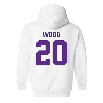 North Alabama - NCAA Football : John Austin Wood - Classic Shersey Hooded Sweatshirt-1
