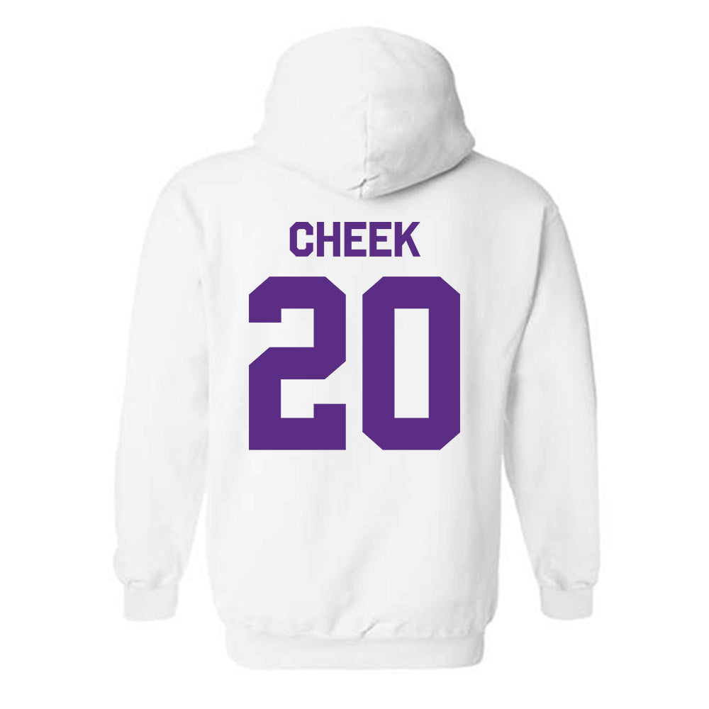 North Alabama - NCAA Baseball : Jackson Cheek - Classic Shersey Hooded Sweatshirt-1