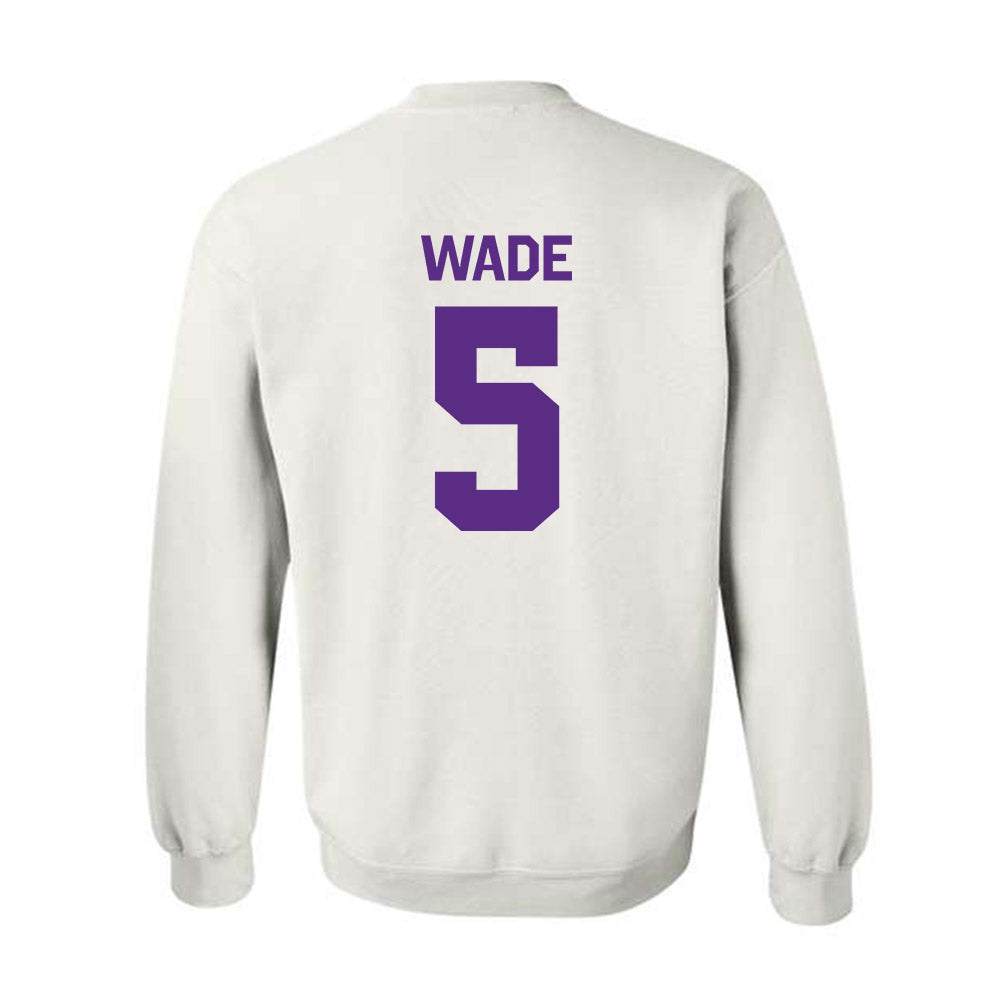 North Alabama - NCAA Football : Destin Wade - Classic Shersey Crewneck Sweatshirt-1