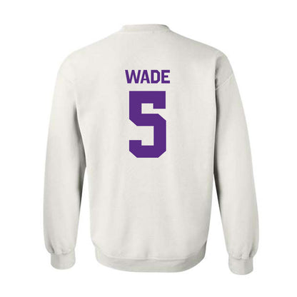 North Alabama - NCAA Football : Destin Wade - Classic Shersey Crewneck Sweatshirt-1