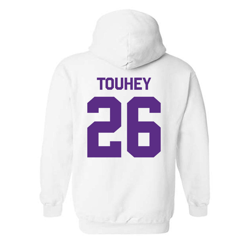 North Alabama - NCAA Baseball : Jordan Touhey - Classic Shersey Hooded Sweatshirt-1