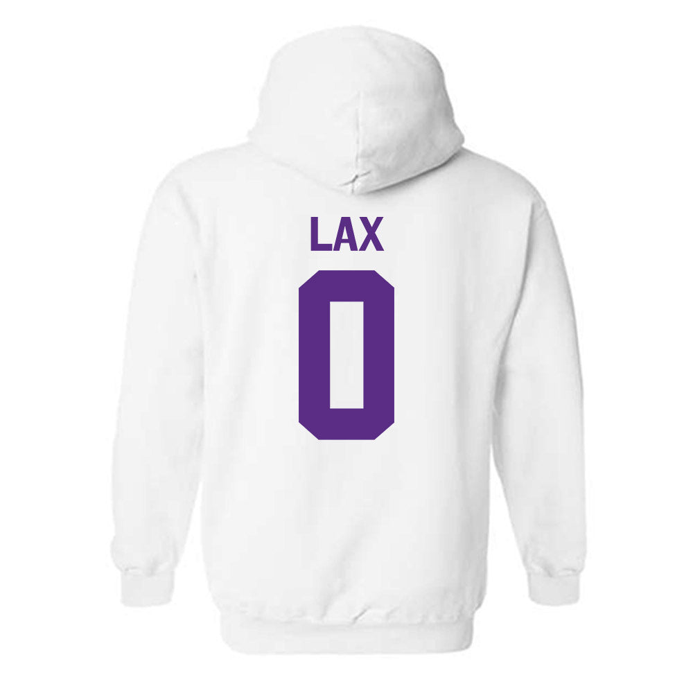 North Alabama - NCAA Men's Basketball : Jaquan Lax - Classic Shersey Hooded Sweatshirt-1