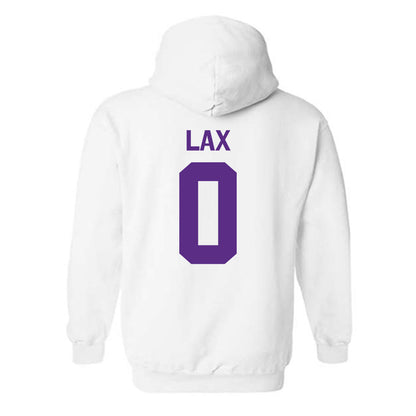 North Alabama - NCAA Men's Basketball : Jaquan Lax - Classic Shersey Hooded Sweatshirt-1