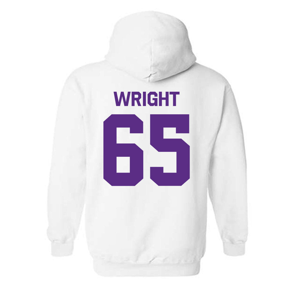 North Alabama - NCAA Football : Collin Wright - Classic Shersey Hooded Sweatshirt-1
