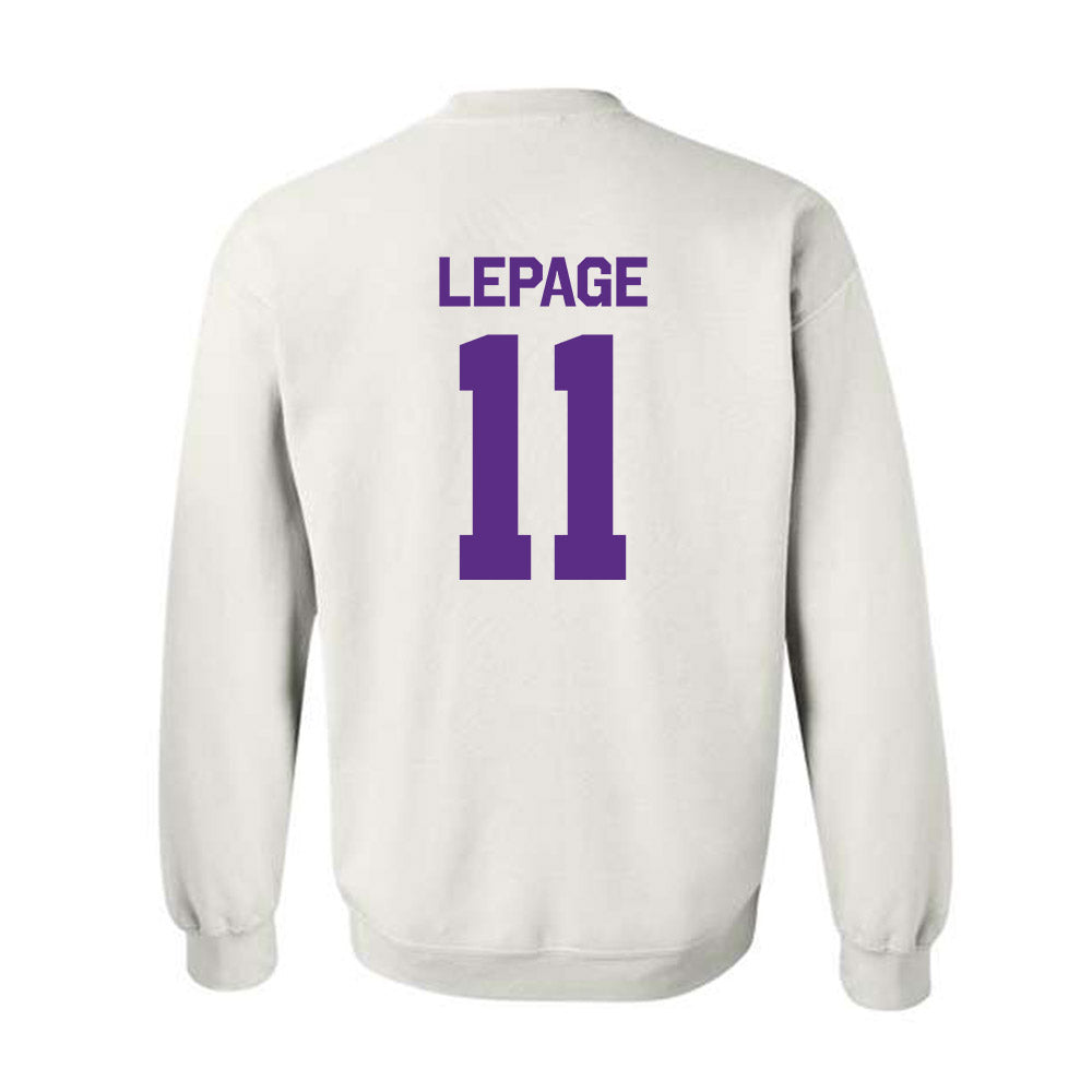 North Alabama - NCAA Baseball : Tyler LePage - Classic Shersey Crewneck Sweatshirt-1