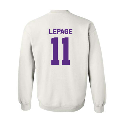 North Alabama - NCAA Baseball : Tyler LePage - Classic Shersey Crewneck Sweatshirt-1