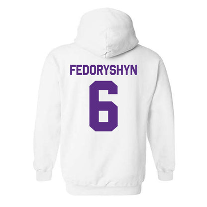 North Alabama - NCAA Men's Tennis : Nazar Fedoryshyn - Classic Shersey Hooded Sweatshirt-1