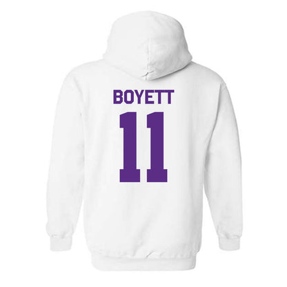 North Alabama - NCAA Softball : ryleigh boyett - Classic Shersey Hooded Sweatshirt-1