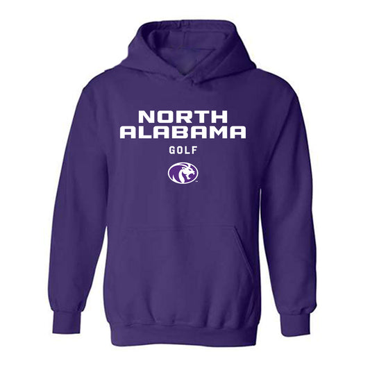 North Alabama - NCAA Women's Golf : Hannah Dees - Classic Shersey Hooded Sweatshirt-0