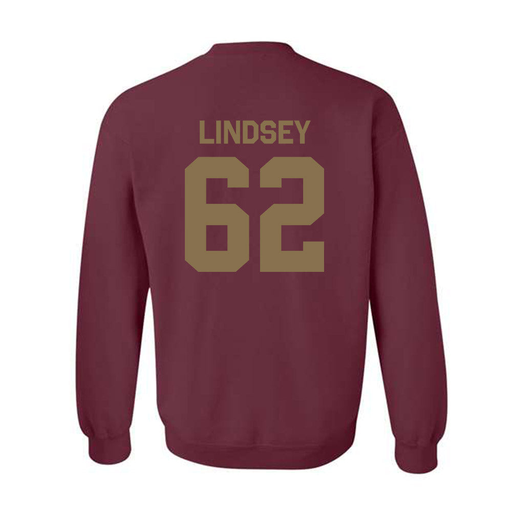 Texas State - NCAA Football : Teagan Lindsey - Classic Shersey Crewneck Sweatshirt-1