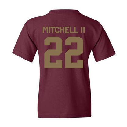 Texas State - NCAA Football : William Mitchell II - Classic Shersey Youth T-Shirt-1