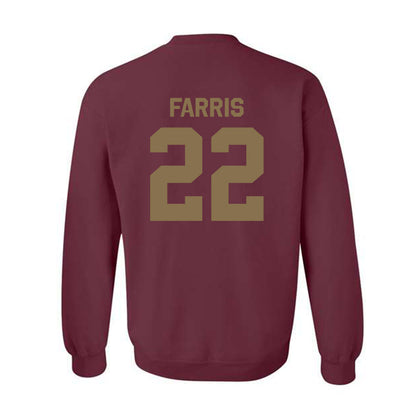 Texas State - NCAA Baseball : Ethan Farris - Classic Shersey Crewneck Sweatshirt-1