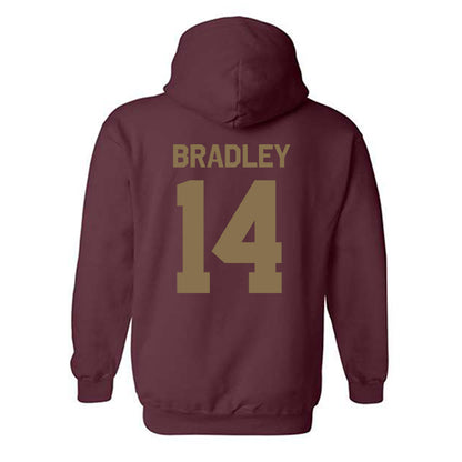 Texas State - NCAA Football : Jayden Bradley - Classic Shersey Hooded Sweatshirt-1