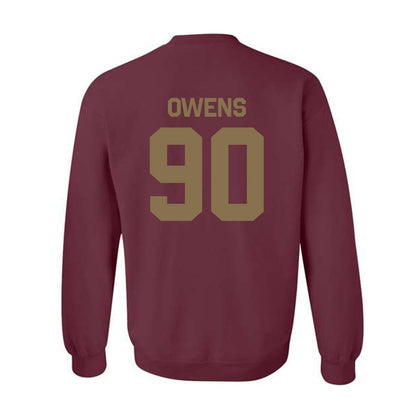 Texas State - NCAA Football : Chancellor Owens - Classic Shersey Crewneck Sweatshirt-1