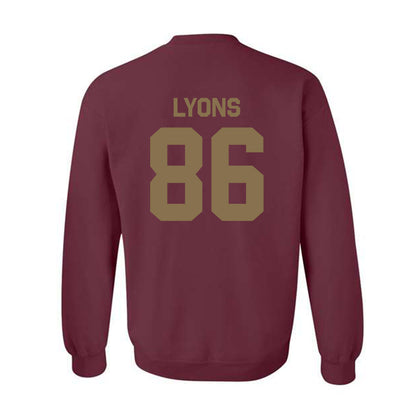 Texas State - NCAA Football : Titus Lyons - Classic Shersey Crewneck Sweatshirt-1