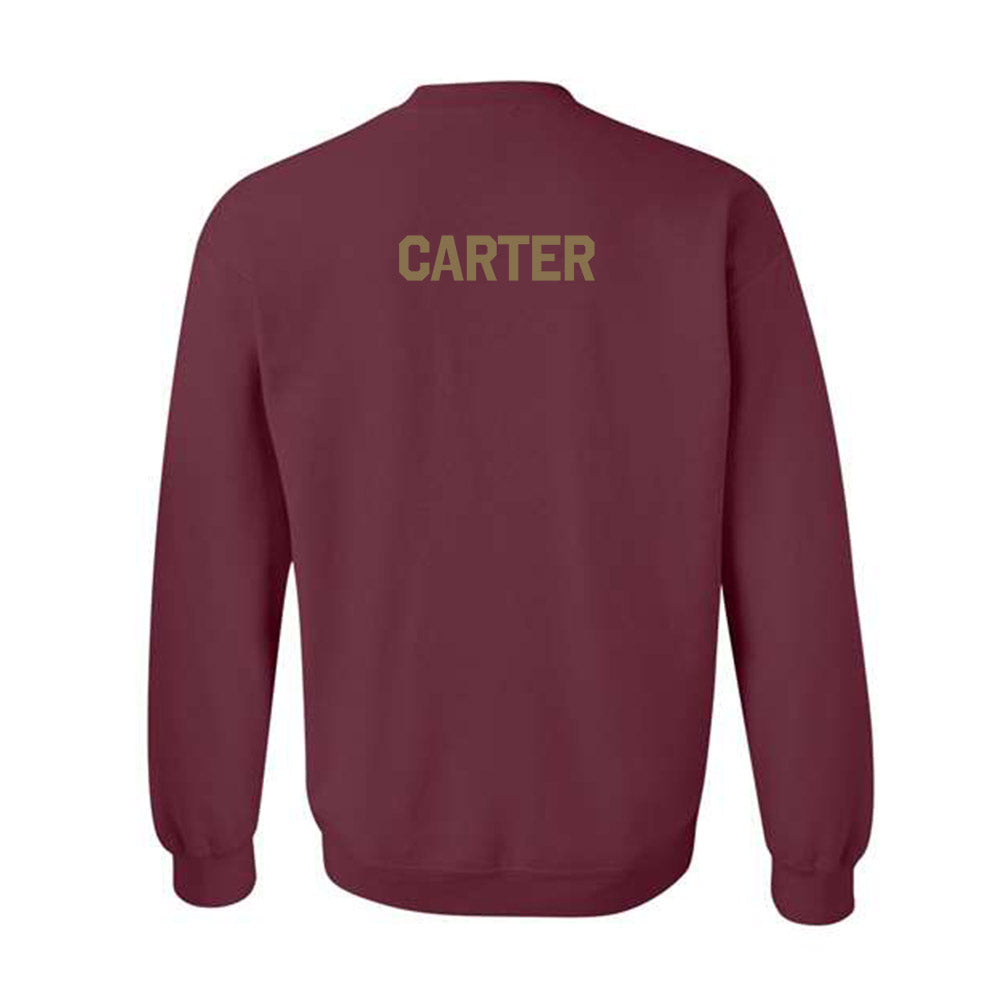 Texas State - NCAA Men's Track & Field : adam carter - Classic Shersey Crewneck Sweatshirt-1