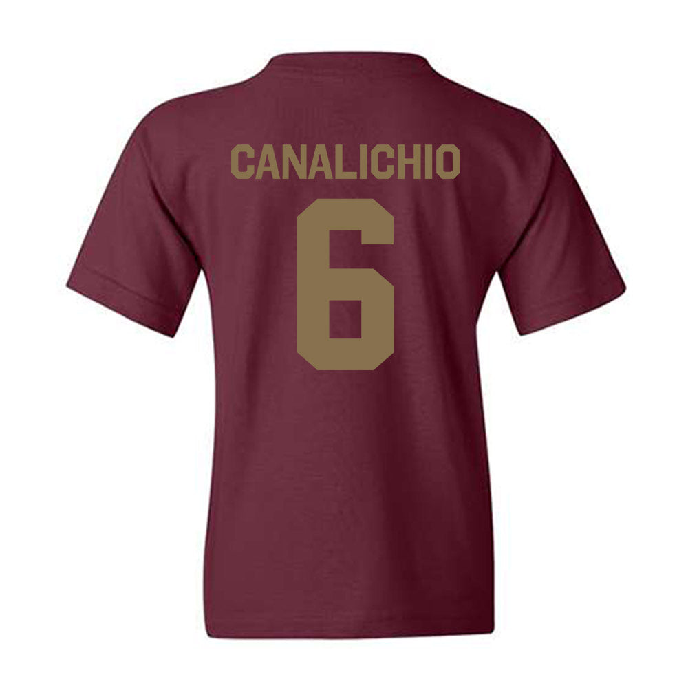 Texas State - NCAA Baseball : Will Canalichio - Classic Shersey Youth T-Shirt-1
