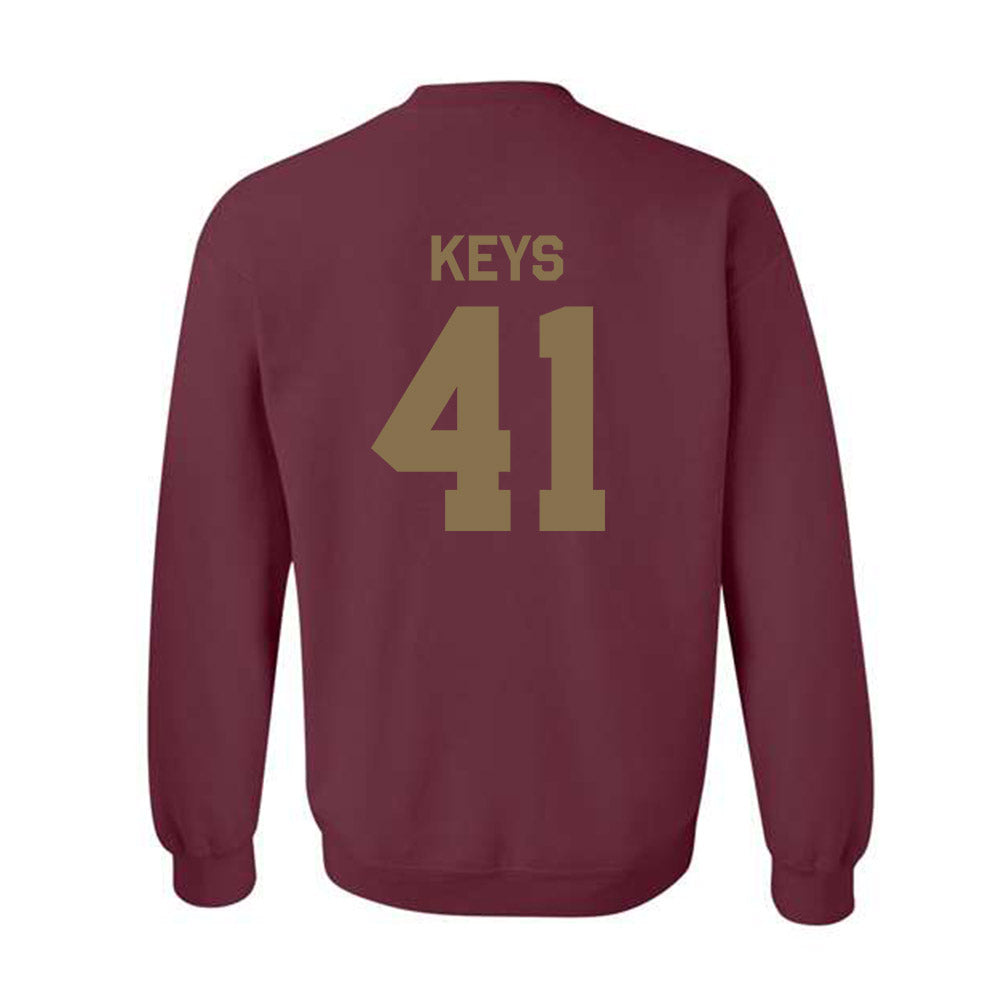 Texas State - NCAA Football : Dante Keys - Classic Shersey Crewneck Sweatshirt-1