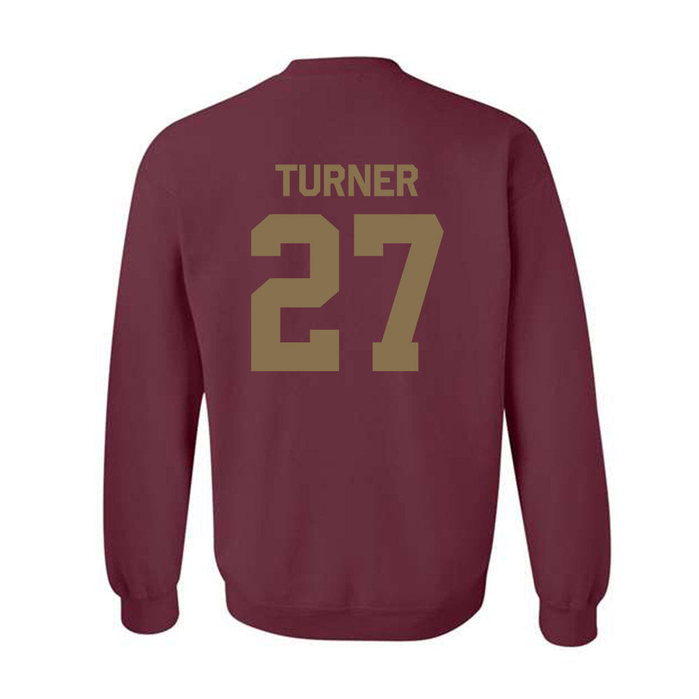 Texas State - NCAA Baseball : Trevyn Turner - Classic Shersey Crewneck Sweatshirt-1