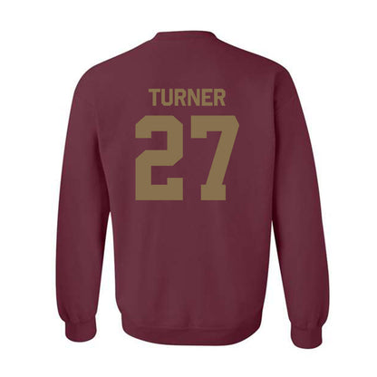 Texas State - NCAA Baseball : Trevyn Turner - Classic Shersey Crewneck Sweatshirt-1