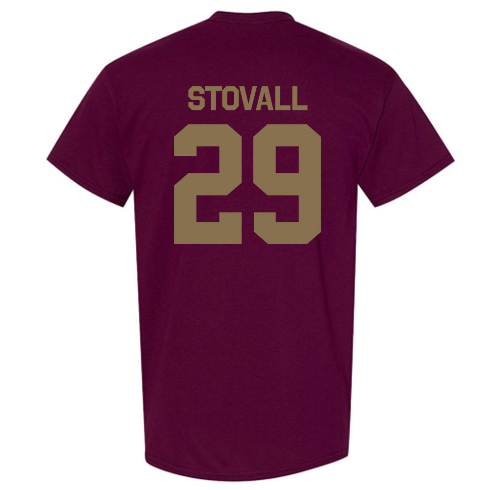 Texas State - NCAA Baseball : Kortland Stovall - Classic Shersey T-Shirt-1