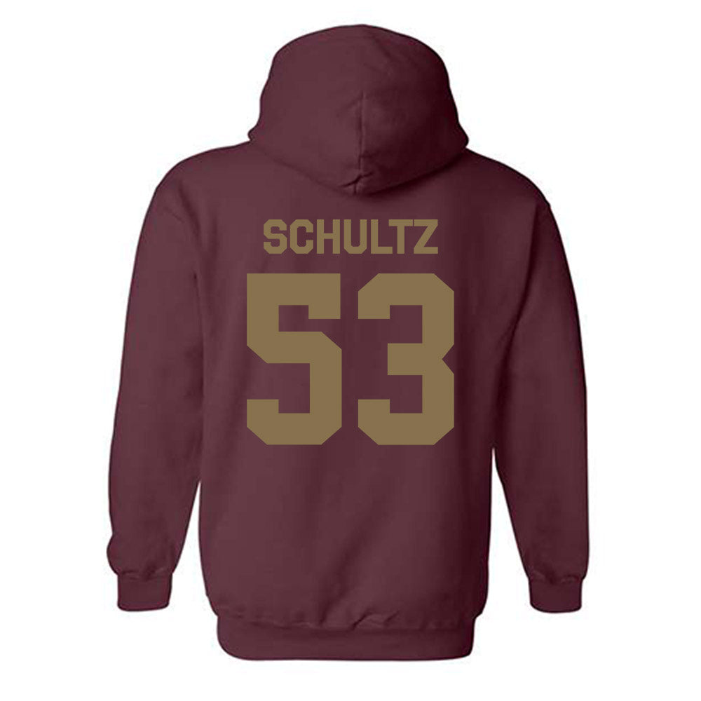 Texas State - NCAA Football : Cam Schultz - Classic Shersey Hooded Sweatshirt-1