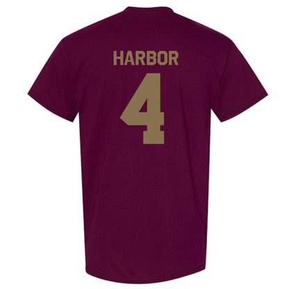 Texas State - NCAA Women's Basketball : Myla Harbor - Classic Shersey T-Shirt-1