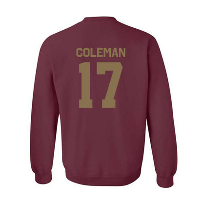 Texas State - NCAA Softball : Aiyana Coleman - Classic Shersey Crewneck Sweatshirt-1