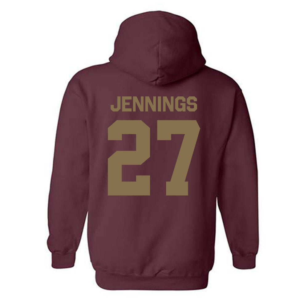 Texas State - NCAA Softball : Abigail Jennings - Classic Shersey Hooded Sweatshirt-1