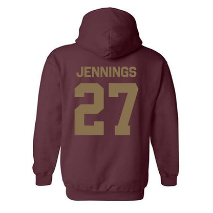 Texas State - NCAA Softball : Abigail Jennings - Classic Shersey Hooded Sweatshirt-1