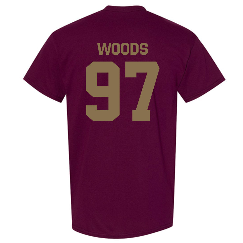 Texas State - NCAA Football : Devarrick Woods - Classic Shersey T-Shirt-1