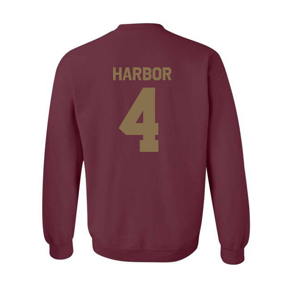 Texas State - NCAA Women's Basketball : Myla Harbor - Classic Shersey Crewneck Sweatshirt-1