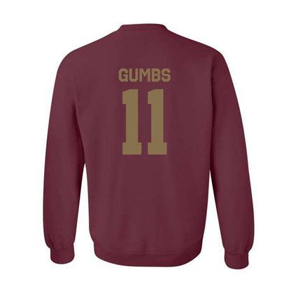 Texas State - NCAA Men's Basketball : Kaden Gumbs - Classic Shersey Crewneck Sweatshirt-1