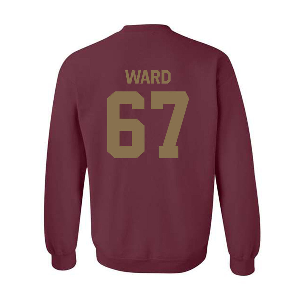 Texas State - NCAA Football : Preston Ward - Classic Shersey Crewneck Sweatshirt-1