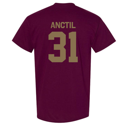 Texas State - NCAA Baseball : Justin Anctil - Classic Shersey T-Shirt-1