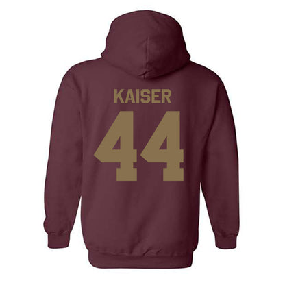 Texas State - NCAA Football : Karson Kaiser - Classic Shersey Hooded Sweatshirt-1