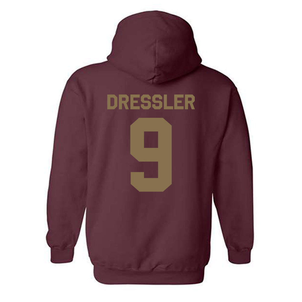 Texas State - NCAA Softball : Jayleigh Dressler - Classic Shersey Hooded Sweatshirt-1